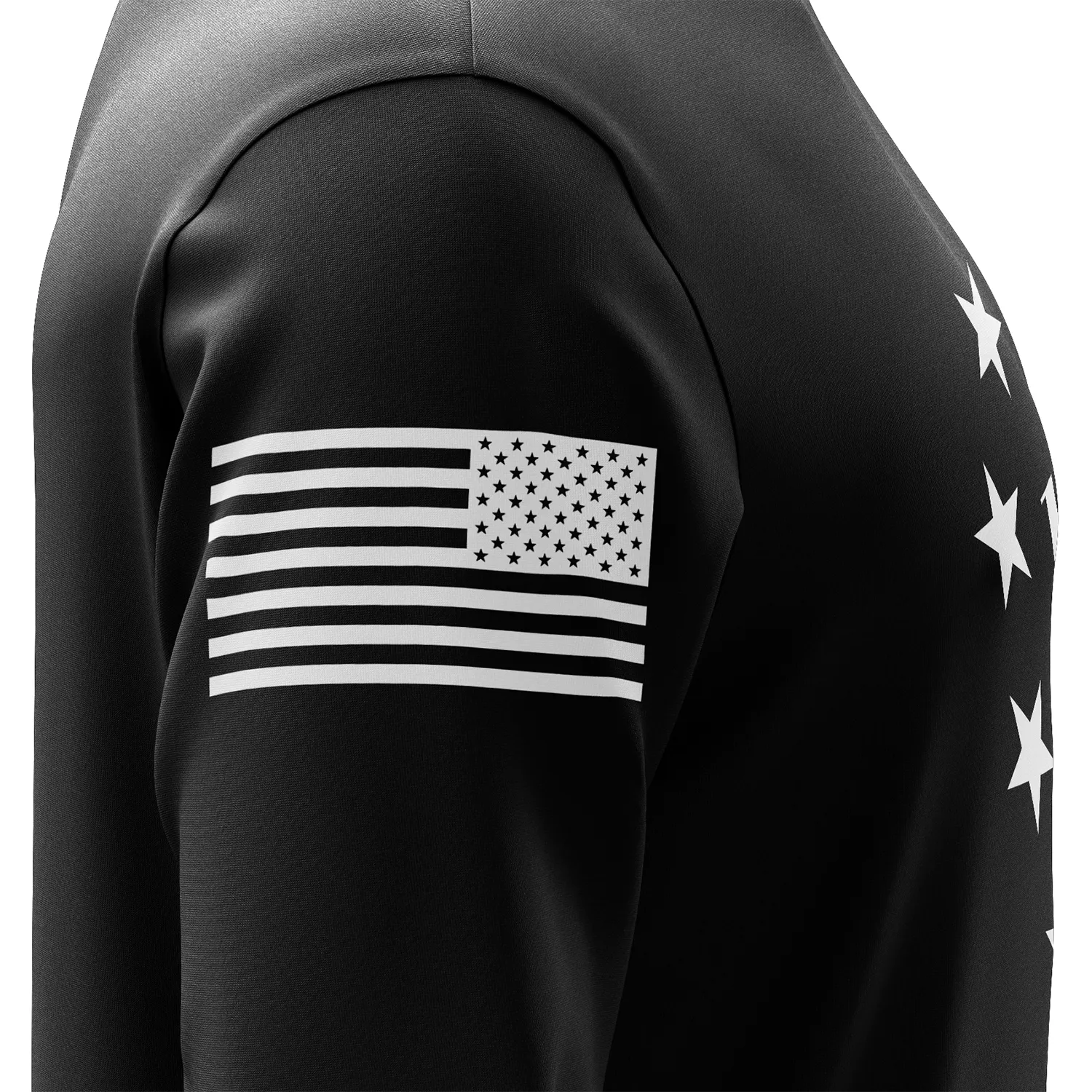 1776 Betsy Ross Flag Long Sleeve Shirt