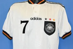 90s Adidas Germany DFB Moller #7 Soccer Jersey t-shirt Medium