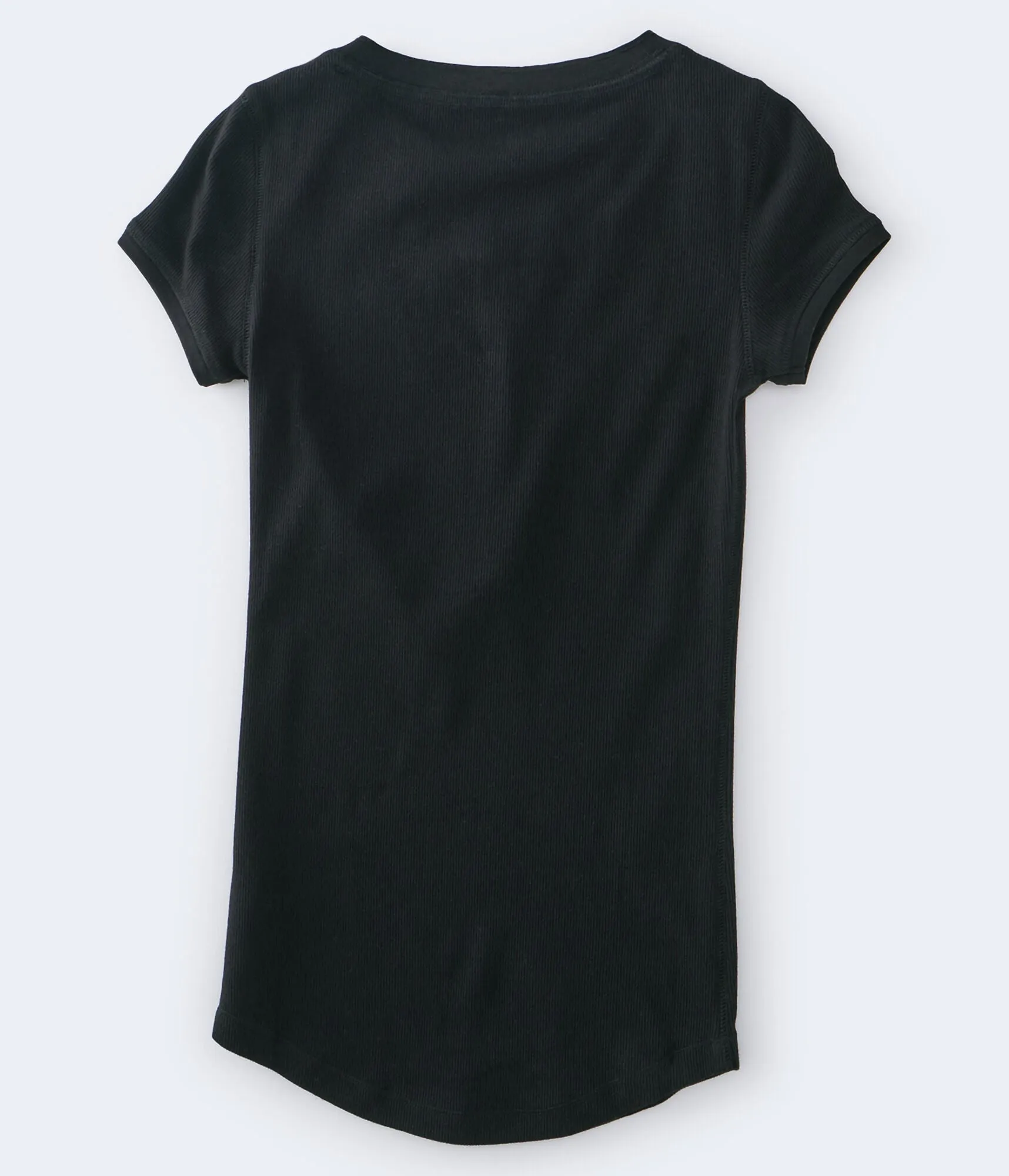 Aeropostale Aero Logo Ribbed Henley