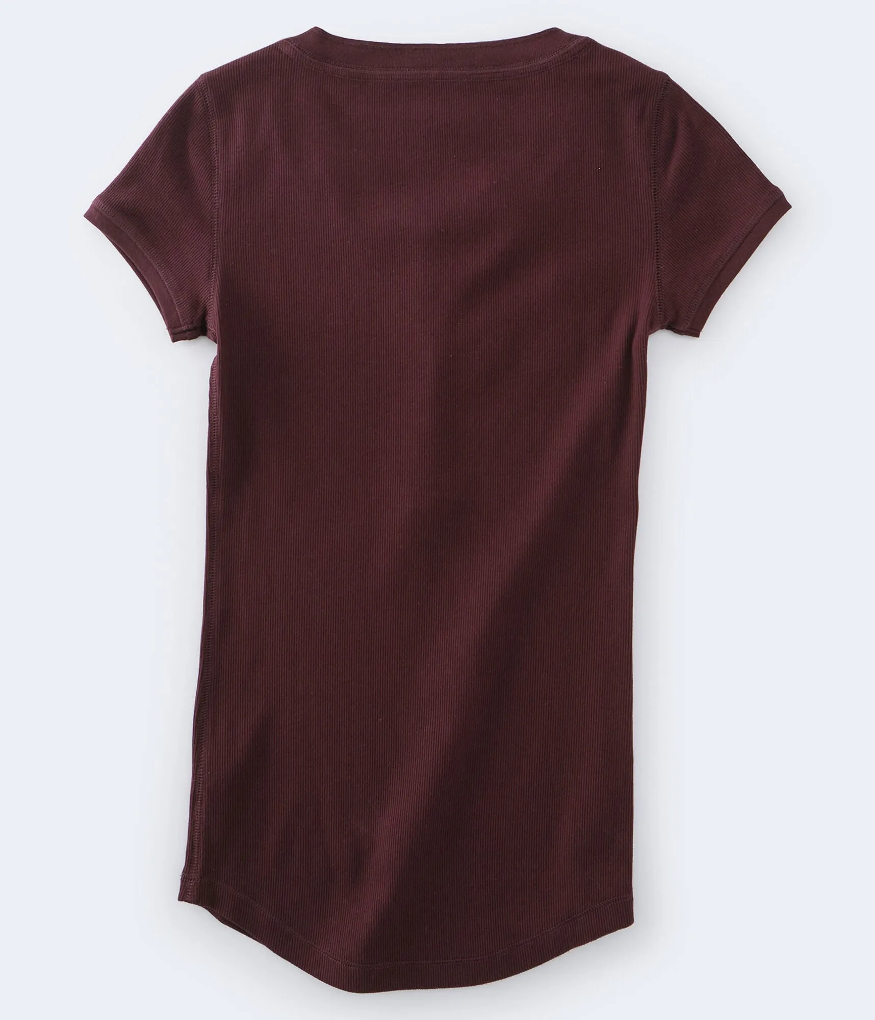 Aeropostale Aero Logo Ribbed Henley