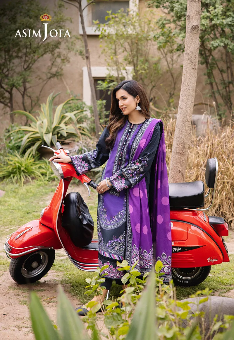 AJBU-15 PRINTED LAWN 3 PCS