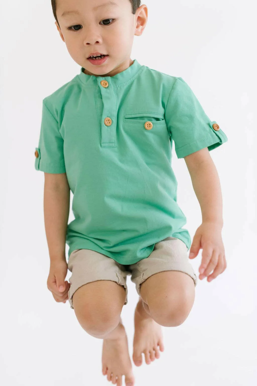 Alex Tee in Sea Green