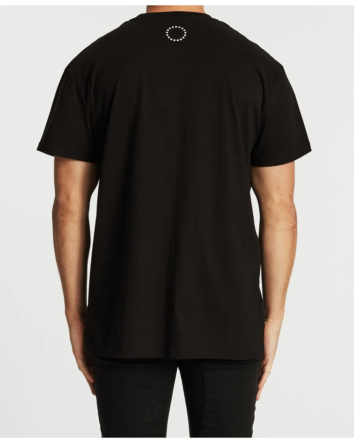 Americain MENS STELLAIRE OVERSIZED TEE - JET BLACK