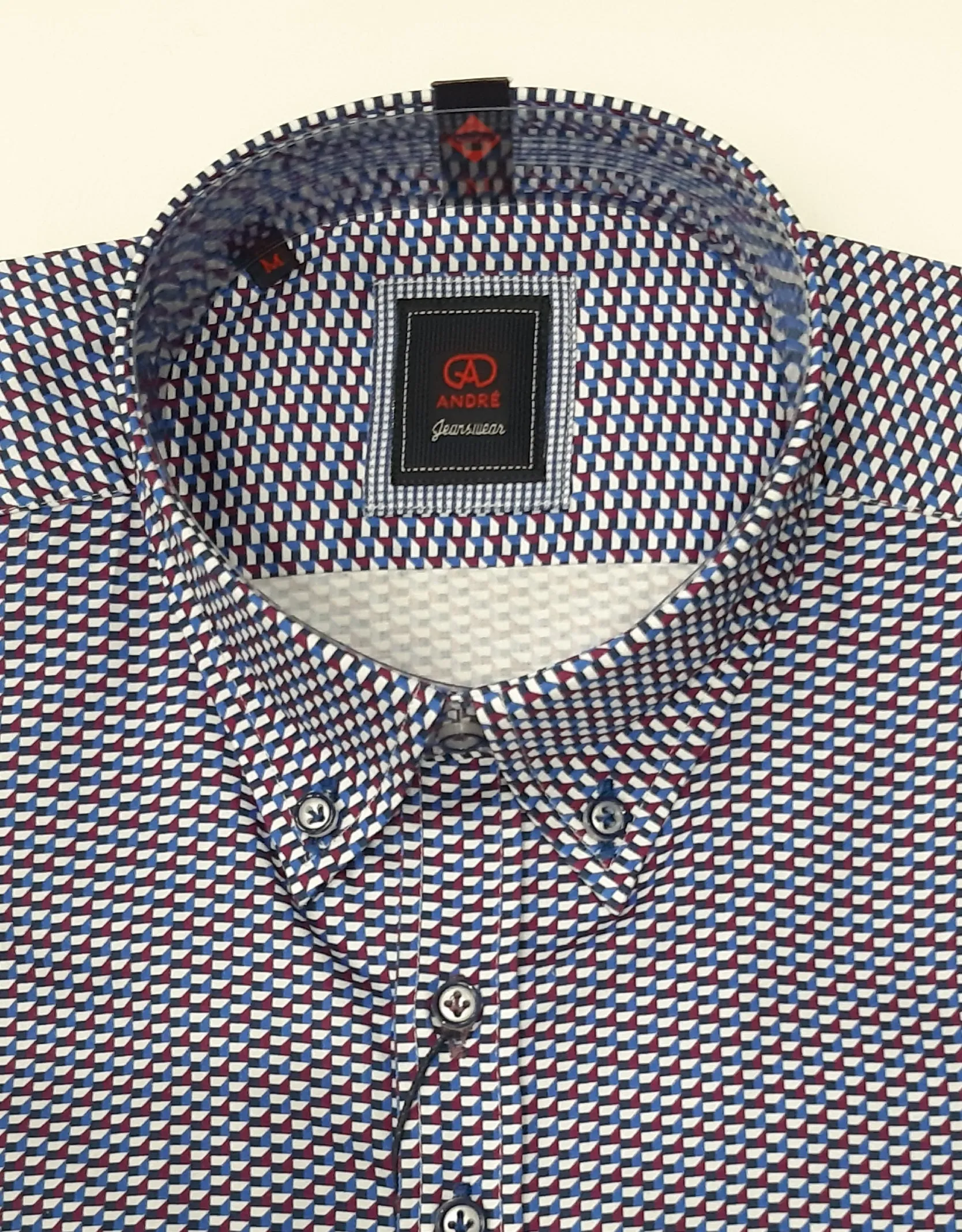 Andre David Long Sleeve Shirt - Blue