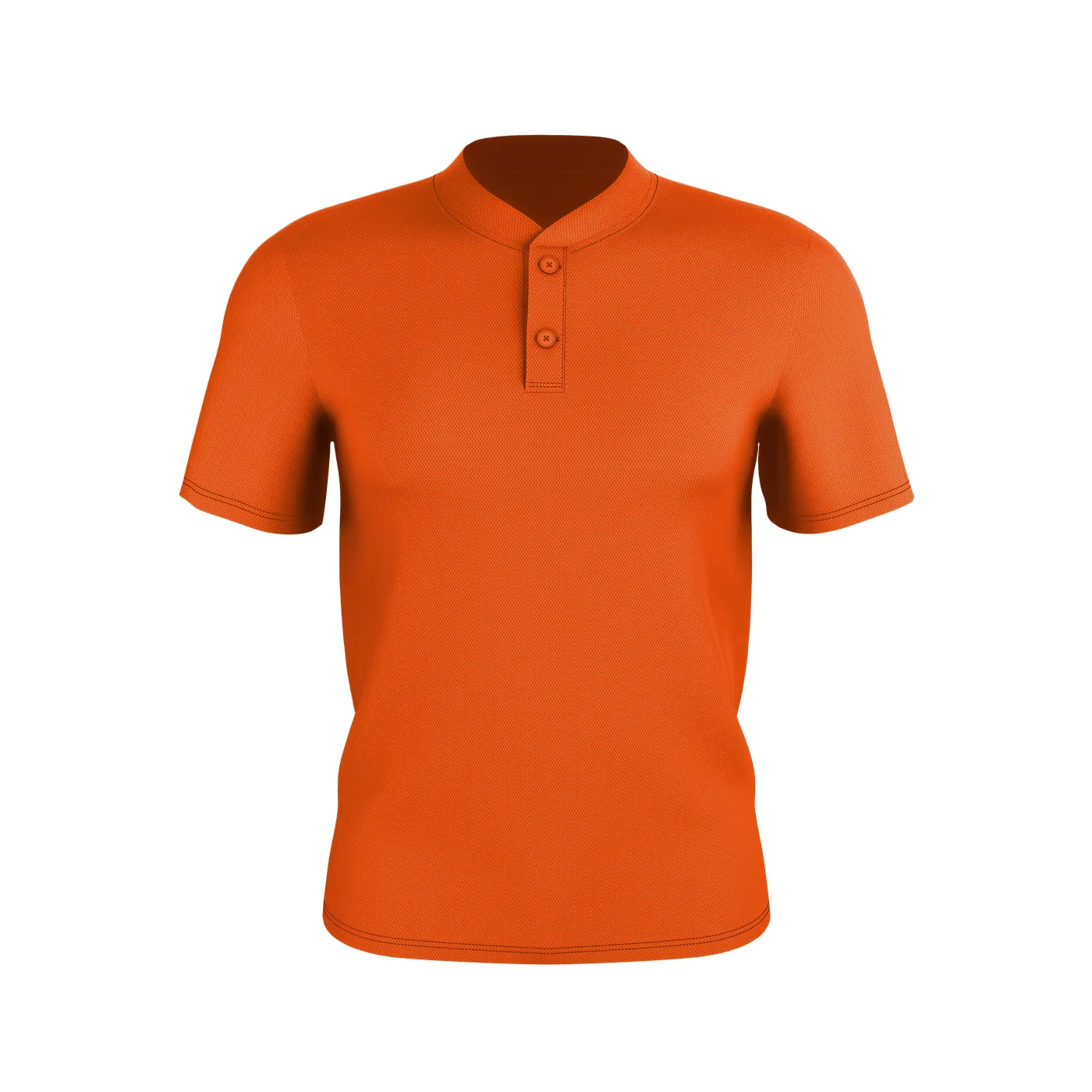 Badger Sport Youth Baseball 2 Button Henley Jersey