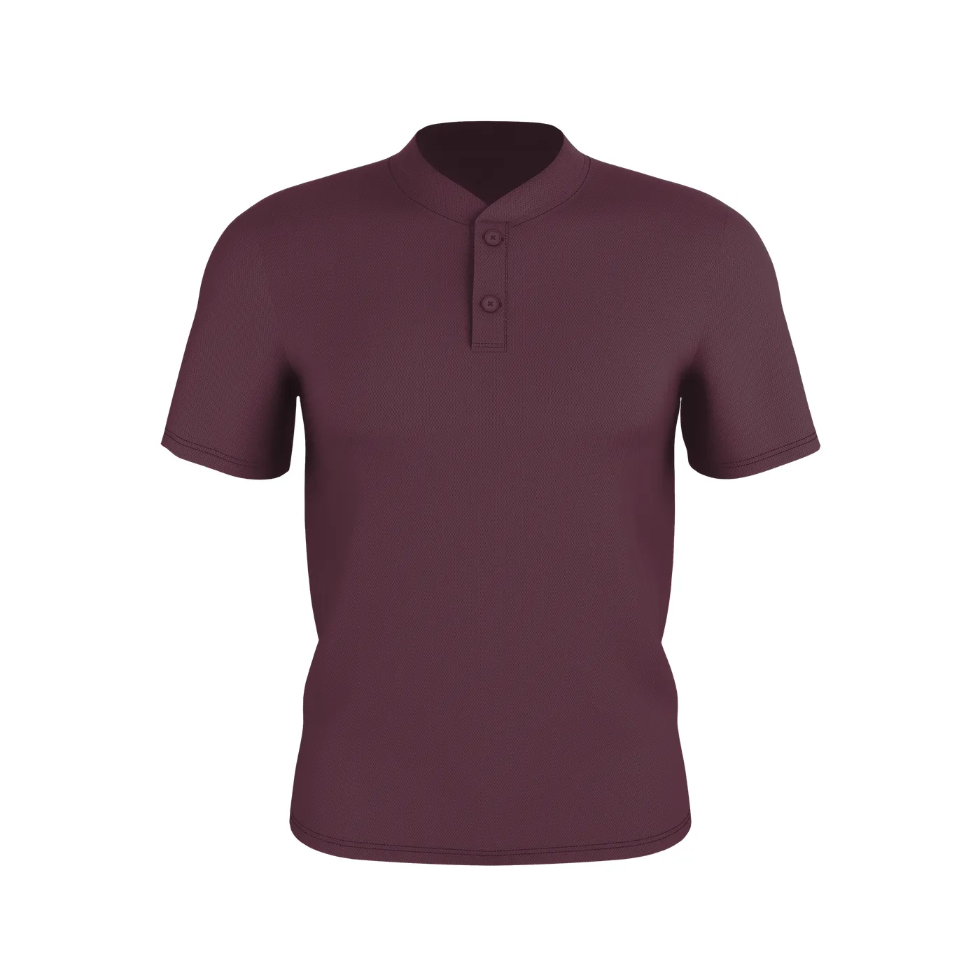 Badger Sport Youth Baseball 2 Button Henley Jersey