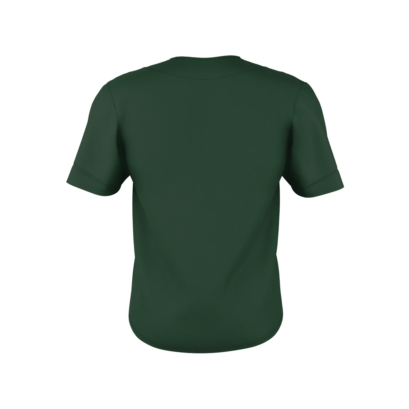 Badger Sport Youth Two Button Mesh Baseball Jersey With Piping