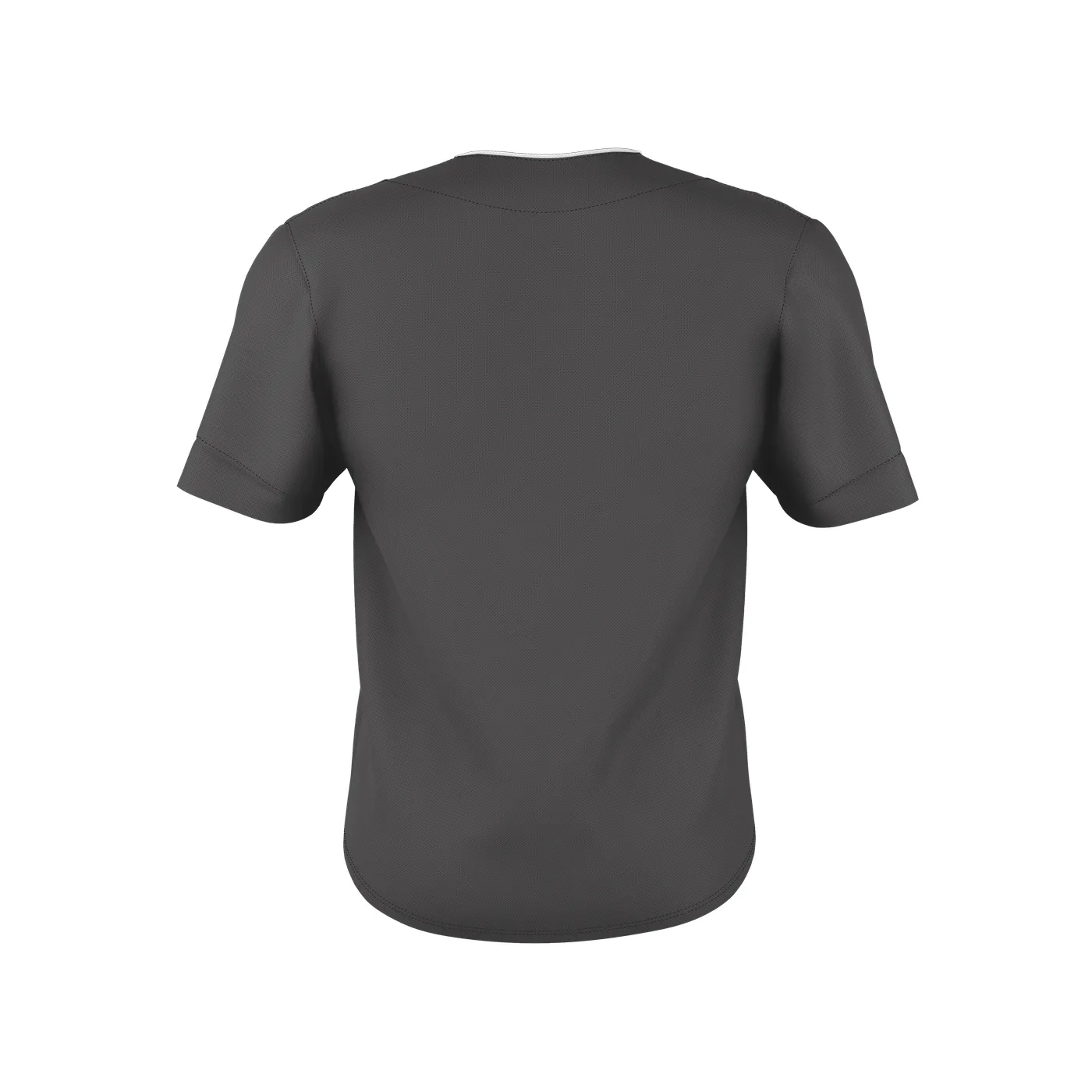 Badger Sport Youth Two Button Mesh Baseball Jersey With Piping