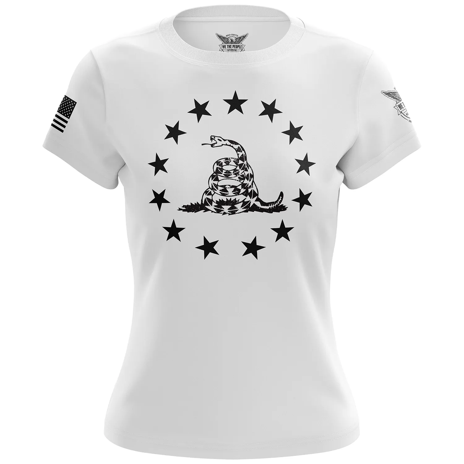 Betsy Ross Gadsden Flag Women's Short Sleeve Shirt