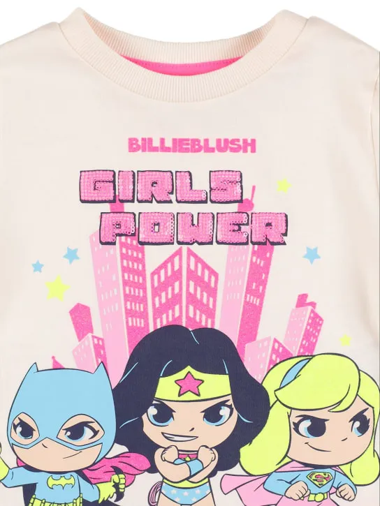 Billieblush   Printed cotton jersey t-shirt 