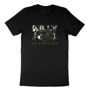 Billy Joel "In Concert Admat Itinerary" T-Shirt