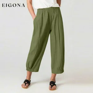 Casual High Waist Harem Pants
