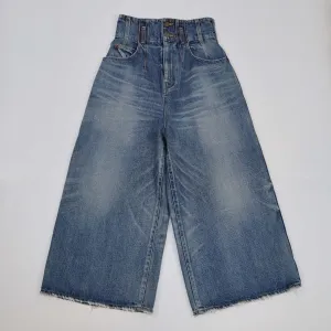 Celine Blue High Waist Wide Leg Pants