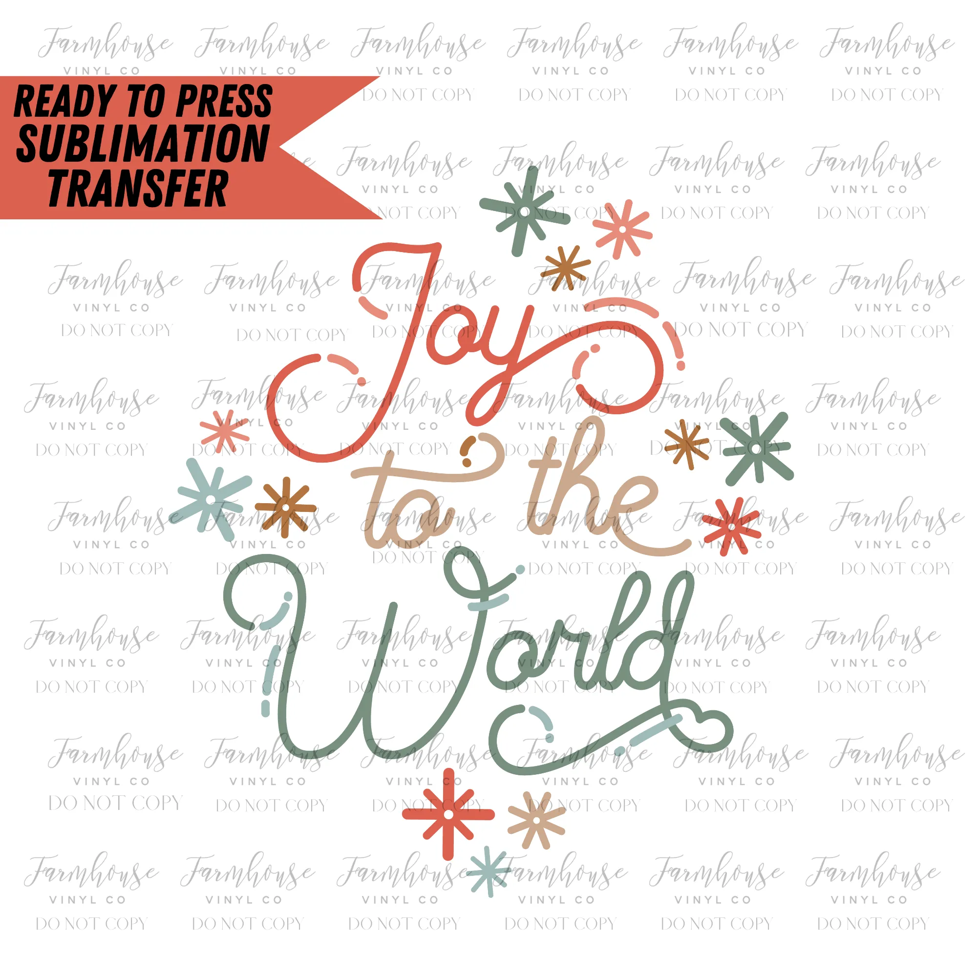 Christmas Sayings Ready to Press Sublimation Transfer