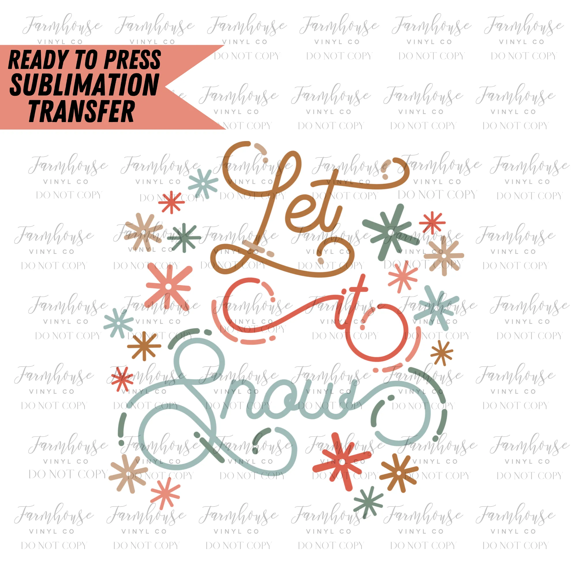 Christmas Sayings Ready to Press Sublimation Transfer