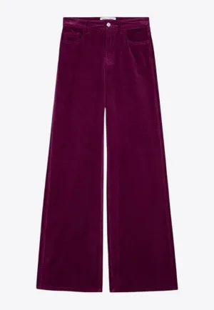 Corduroy Palazzo Pants