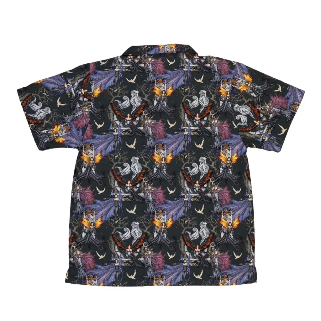 Dark Elves Gathering Youth Hawaiian Shirt