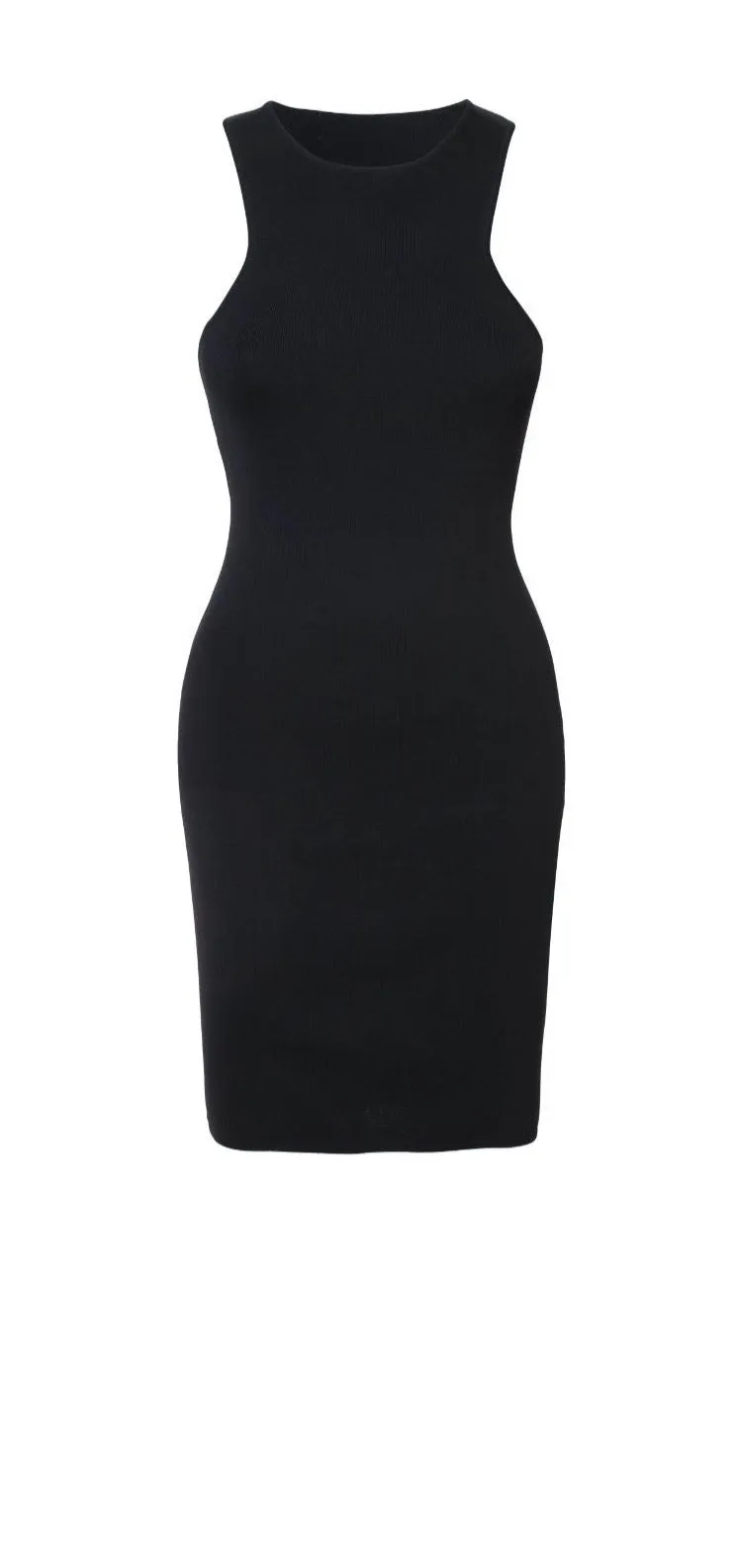 Dazy Knit Dress - Black