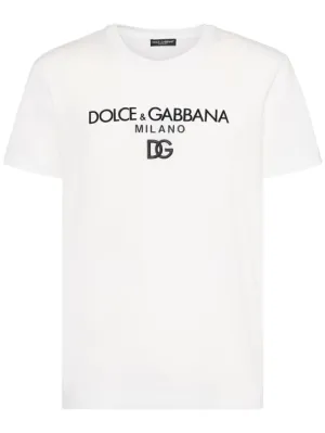 Dolce&amp;Gabbana   Logo cotton t-shirt 