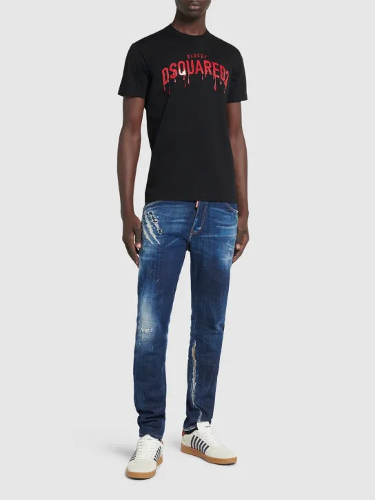 Dsquared2   Cool fit bloody logo t-shirt 