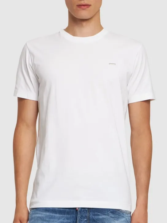 Dsquared2   Cotton logo t-shirt 