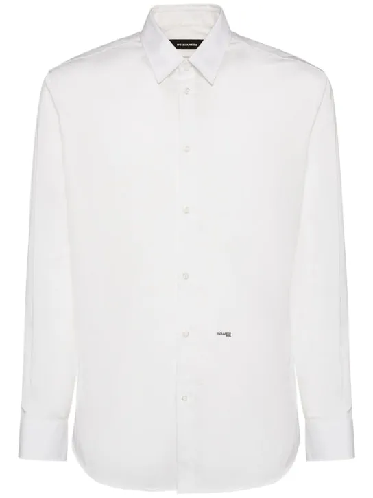Dsquared2   Stretch cotton poplin shirt 