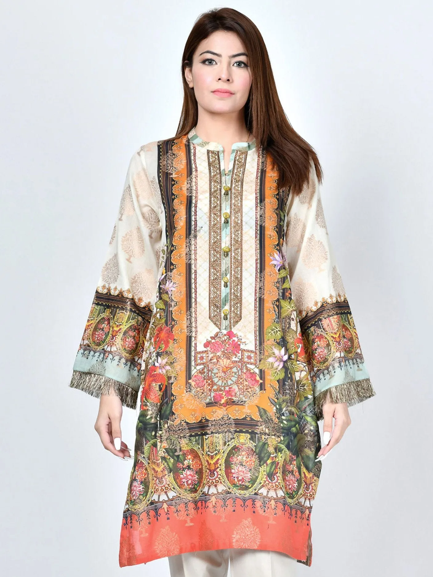 Embroidered Jacquard Suit