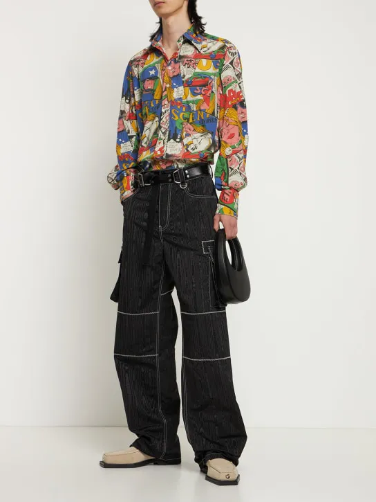 ERL   Cartoon printed shirt 