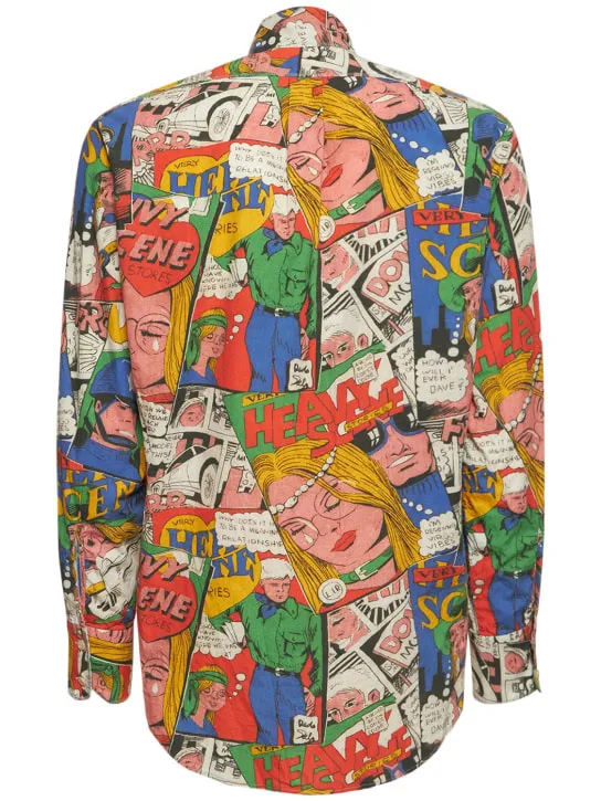 ERL   Cartoon printed shirt 