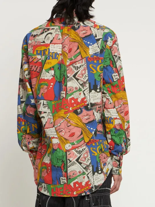 ERL   Cartoon printed shirt 