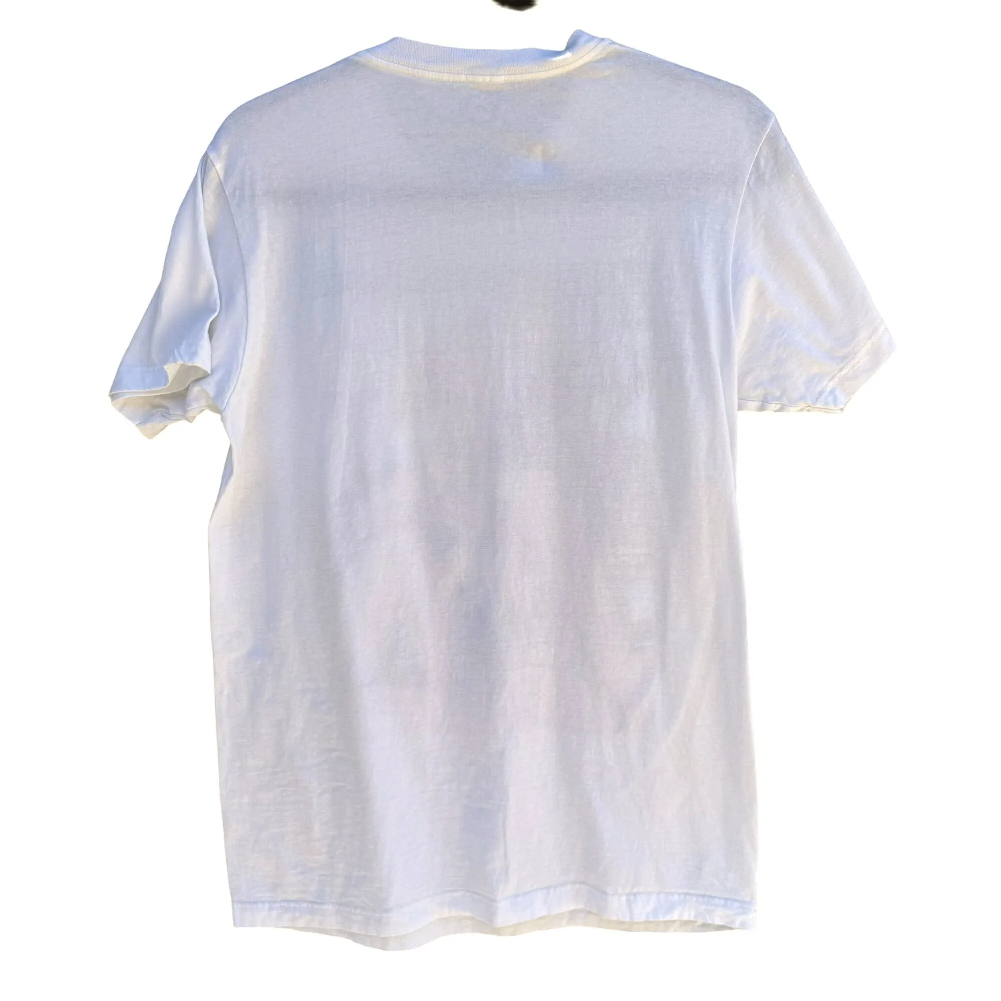 Farrah Fawcett Foundation Iconic 1976 Poster Print Crew Neck Tee Shirt - Medium