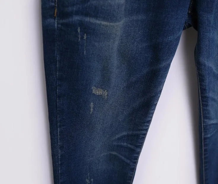Female Casual High Waist Loose Jeans