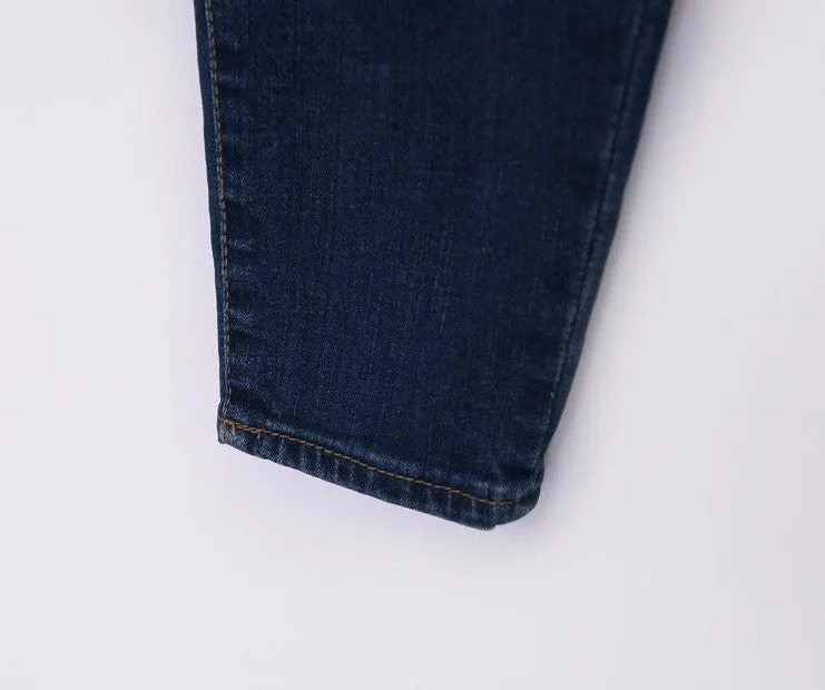 Female Casual High Waist Loose Jeans