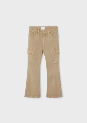 Flared Cargo Pants