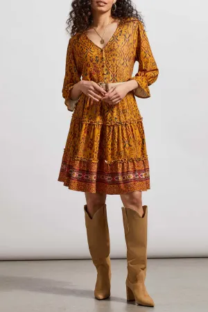 Flowy Peasant Dress