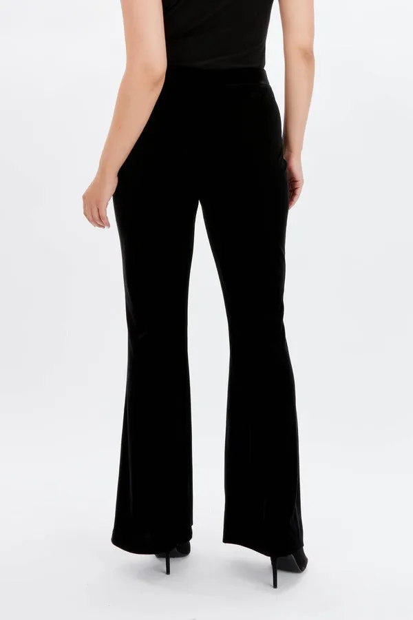 Frank Lyman Flared Velvet Pants