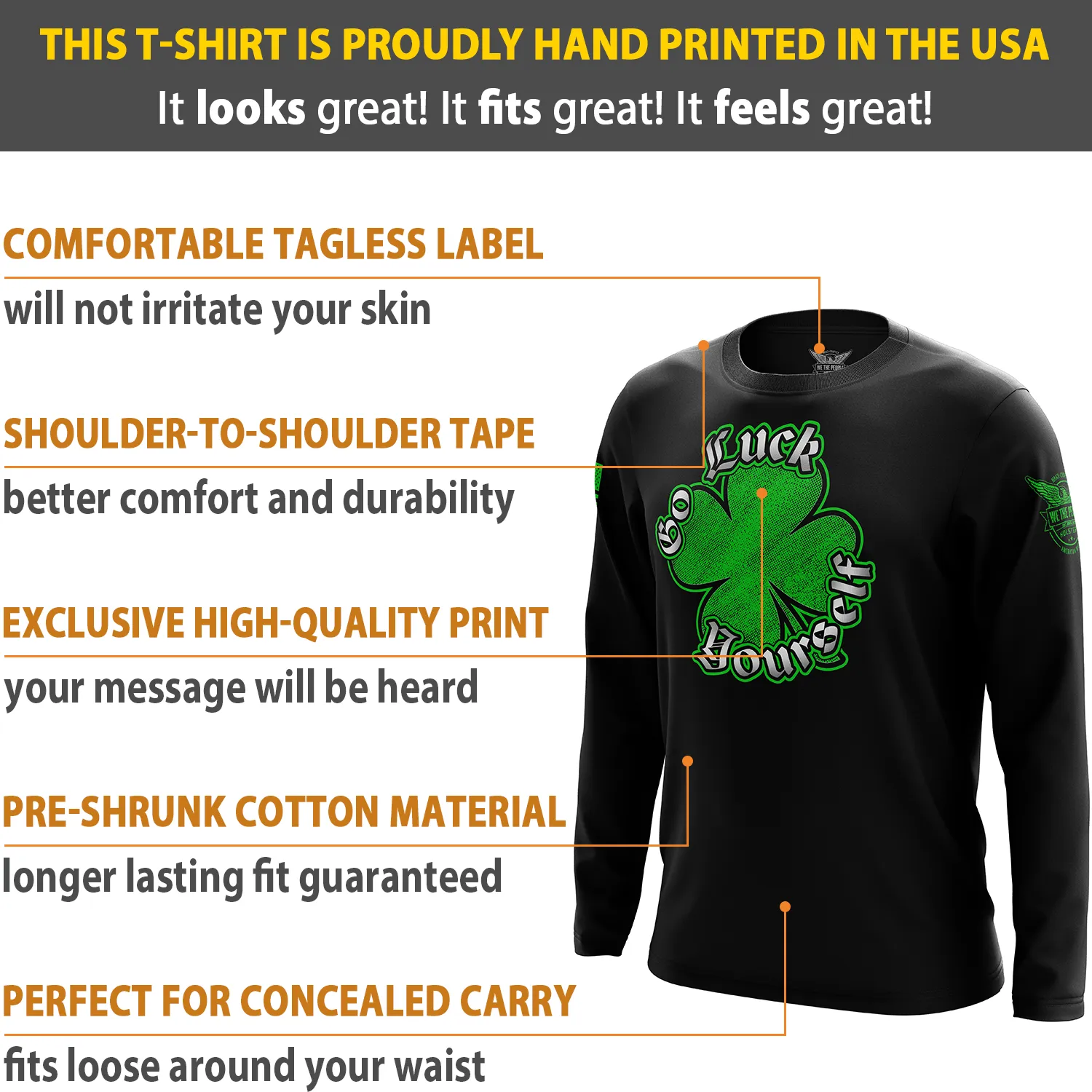 Go Luck Yourself Long Sleeve Shirt