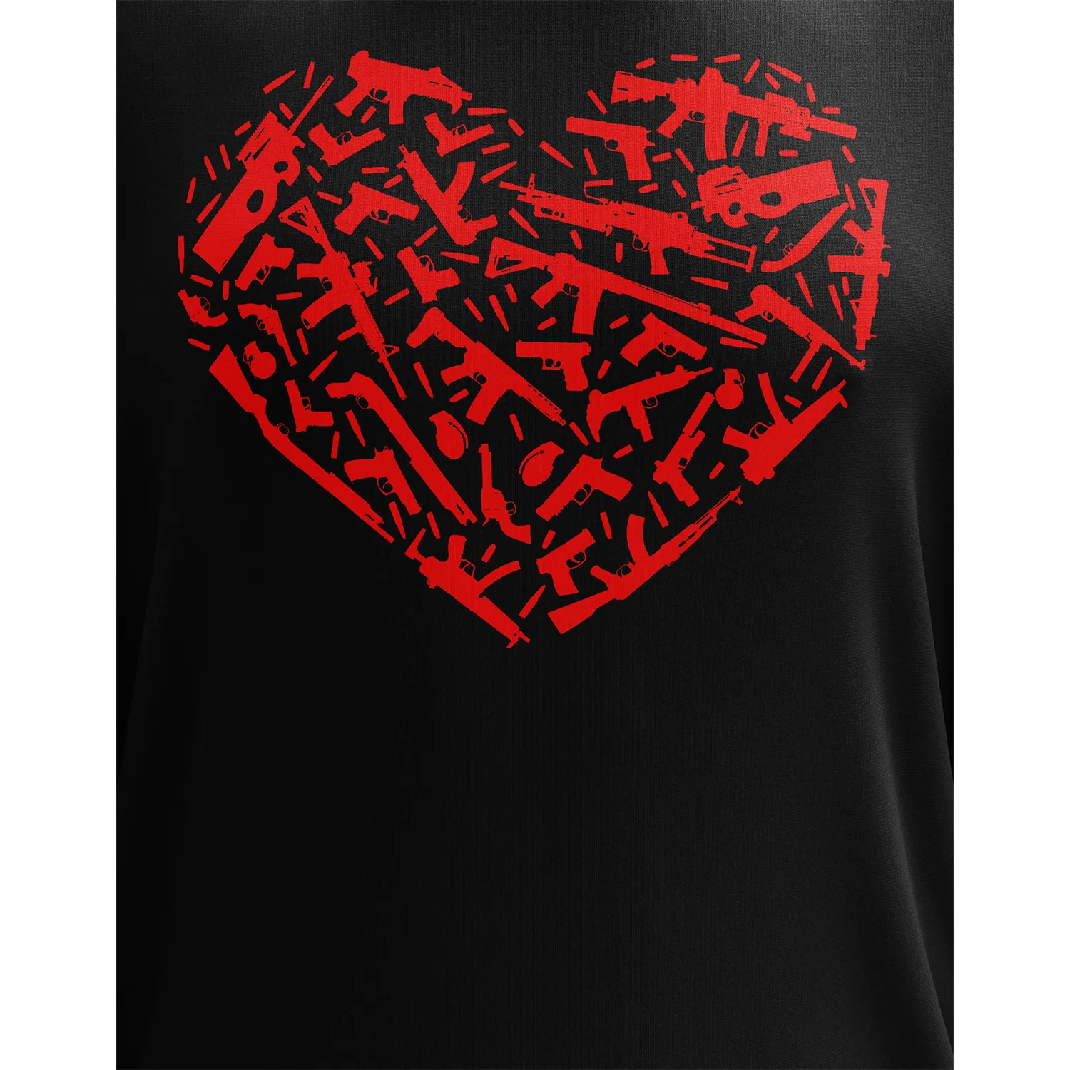 Gun Heart Long Sleeve Shirt