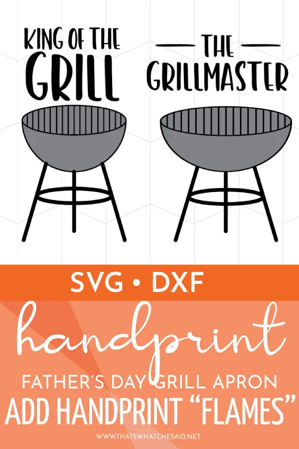 Handprint Grill Apron
