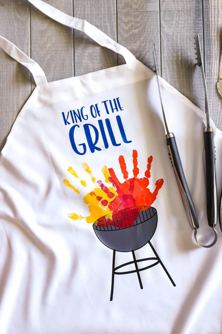 Handprint Grill Apron
