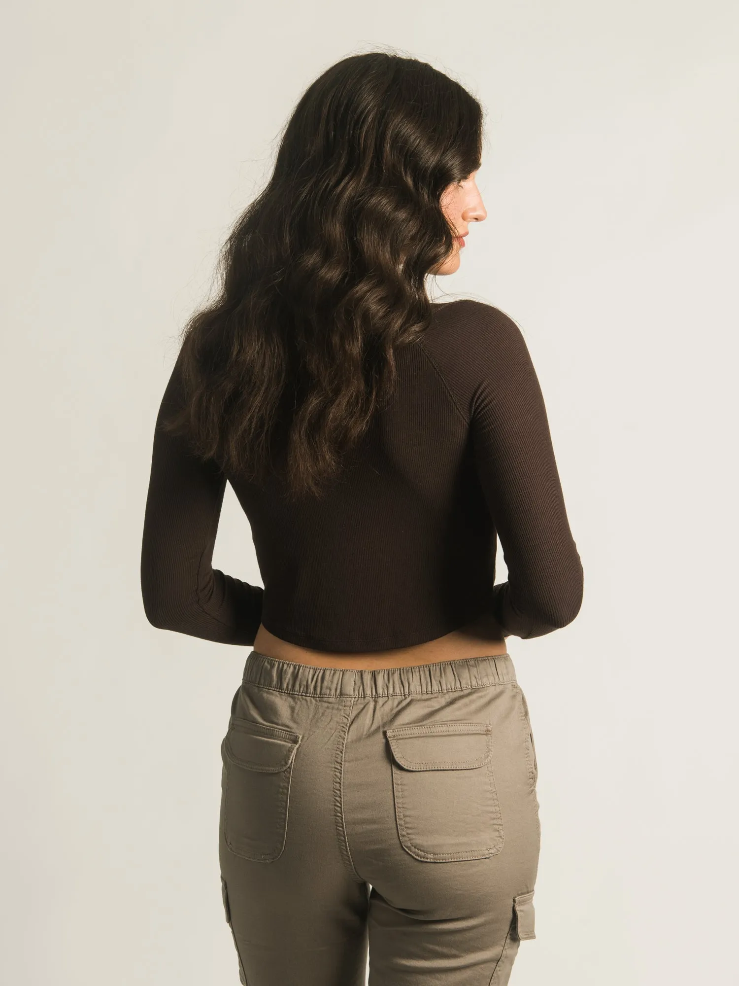 HARLOW MERCEDES LONG SLEEVE HENLEY - CLEARANCE