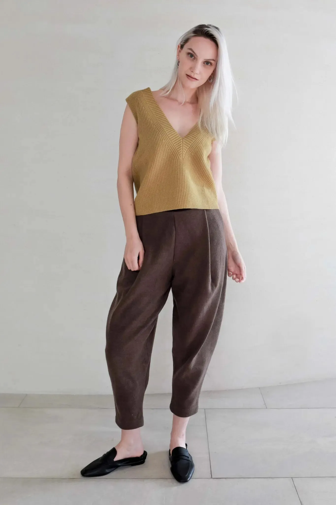 High Waist Carrot Pants
