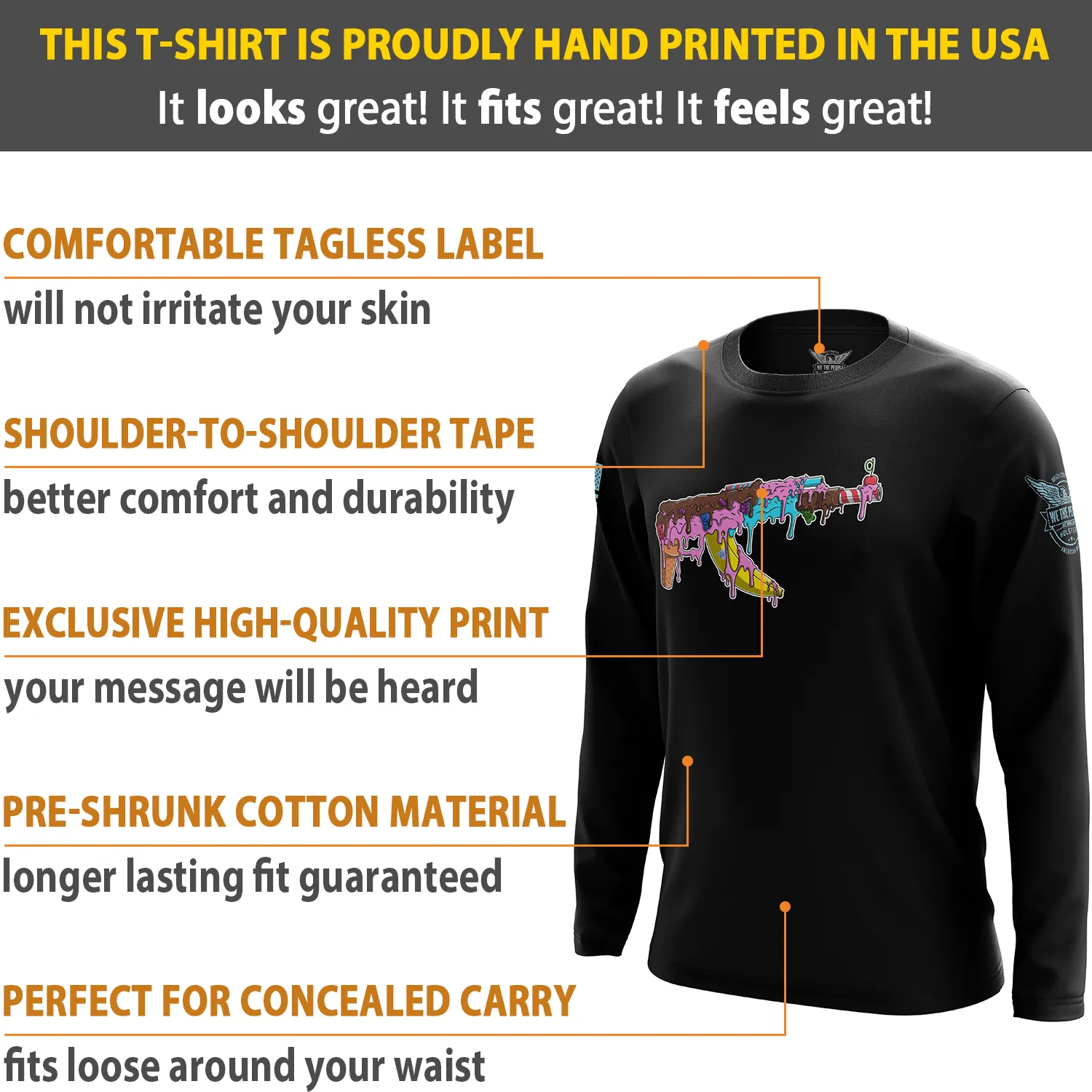 Ice Cream AK Long Sleeve Shirt