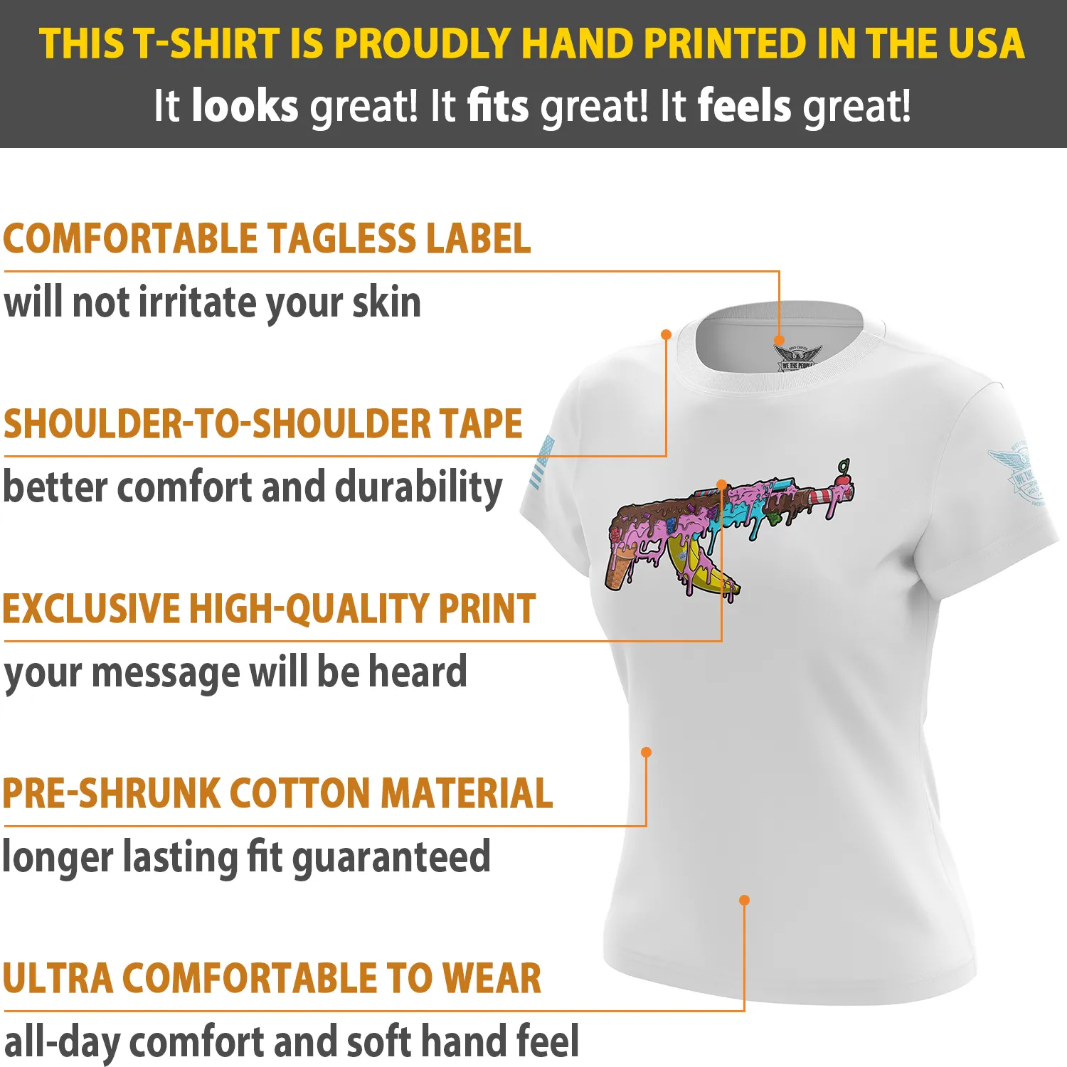 Ice Cream AK Women's Short Sleeve Shirt