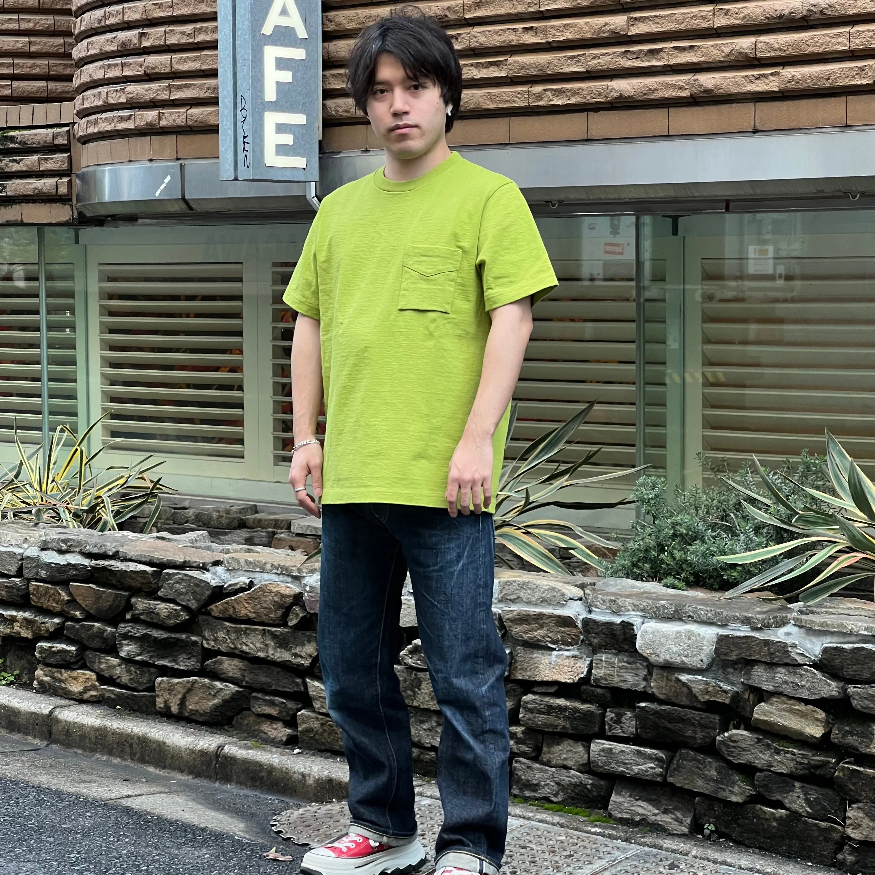 Jackman  - Dotsume Pocket T-Shirt - JM5445