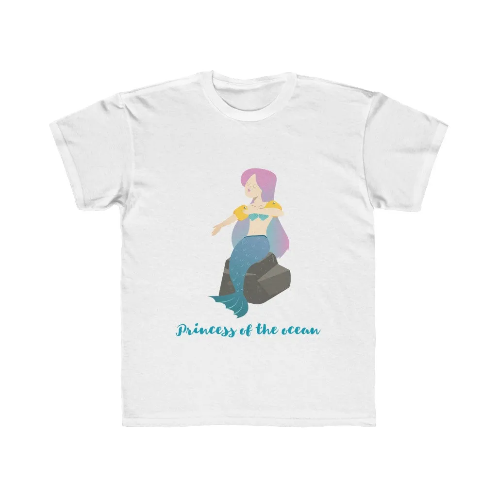 Kids Girls Princess of The Ocean T-Shirt