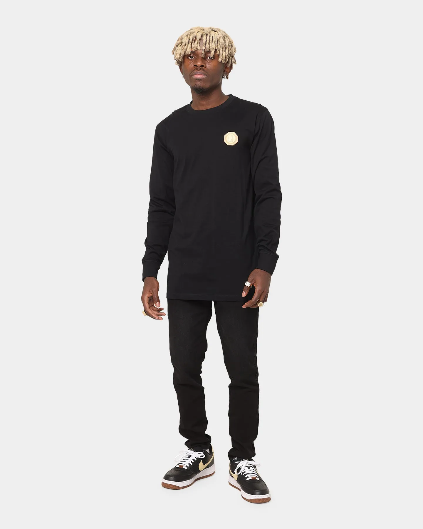 Last Kings Metallic Tut Long Sleeve T-Shirt Black