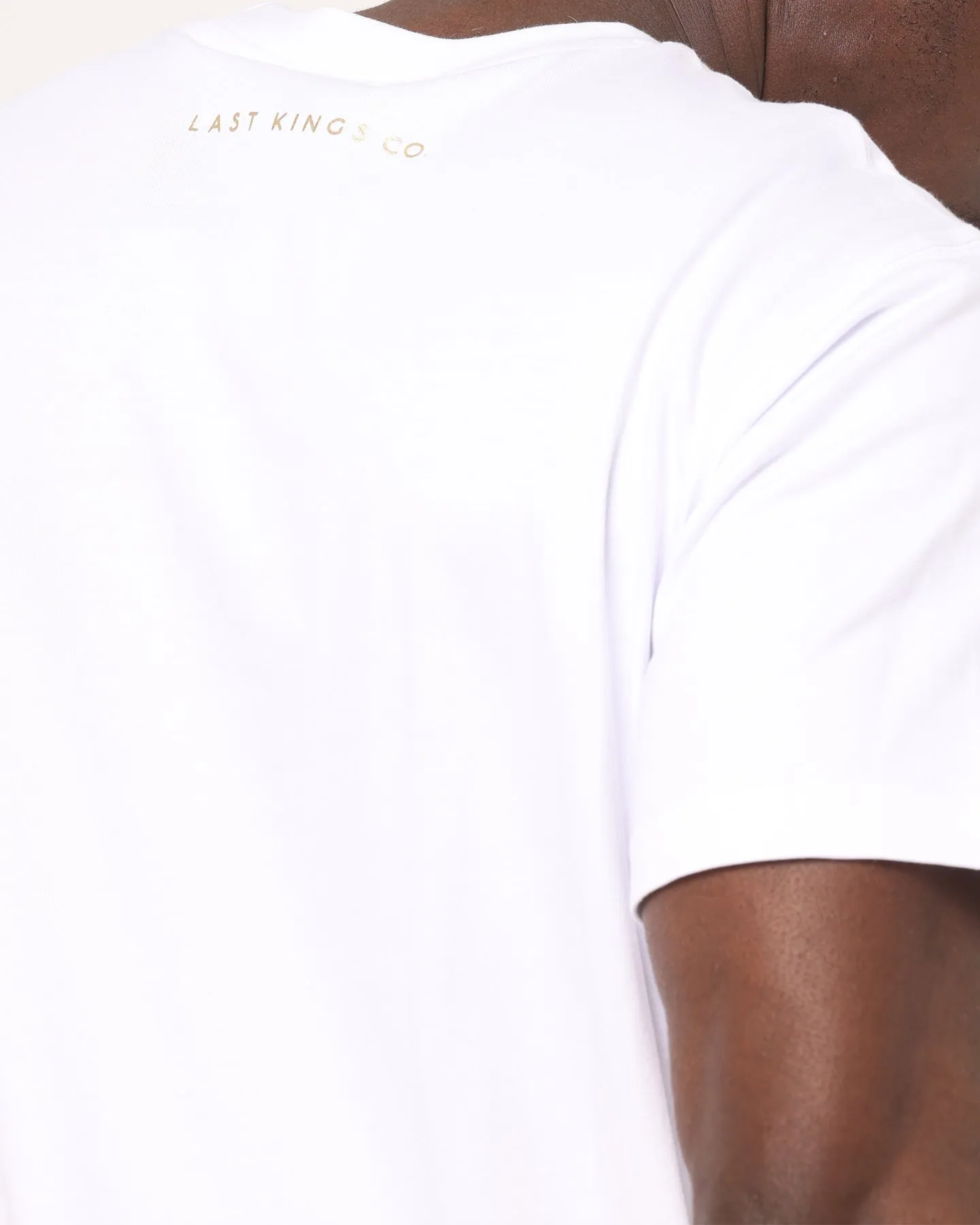 Last Kings Metallic Tut T-Shirt White