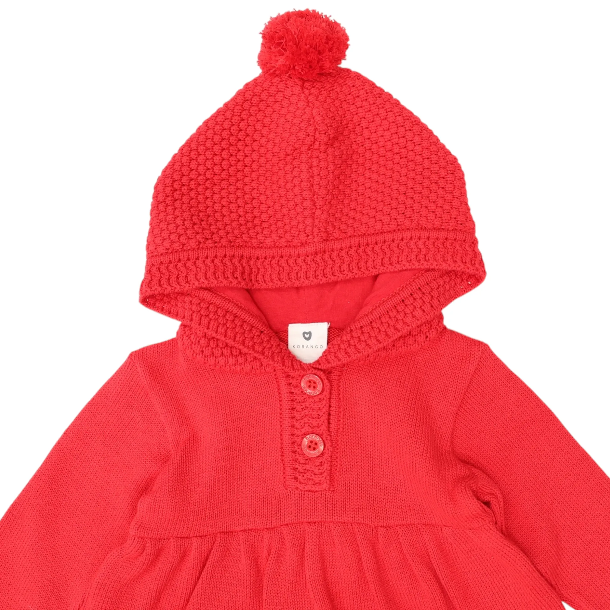 Little Red Knit Dress