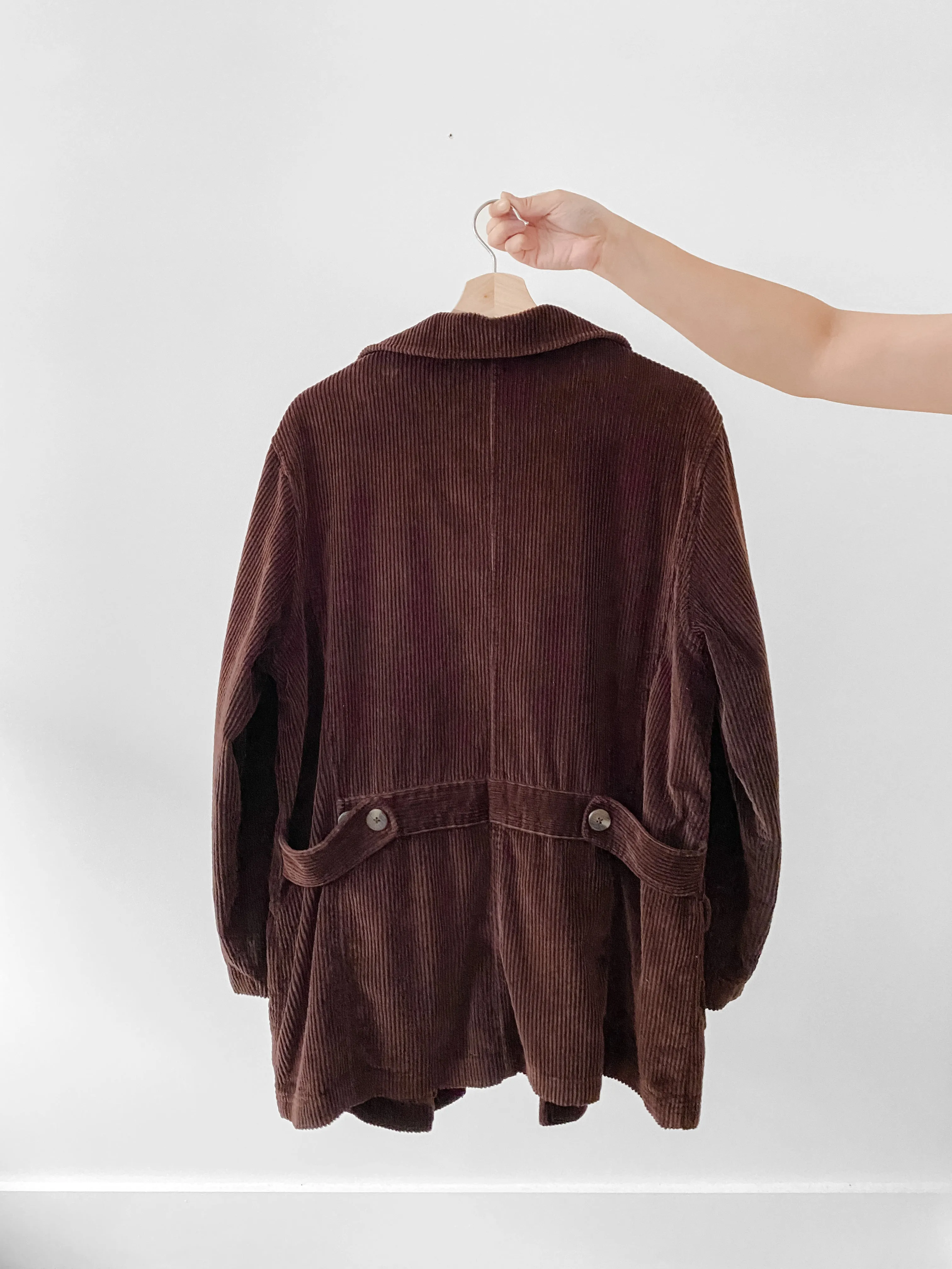 LL Bean Quilted Corduroy Coat